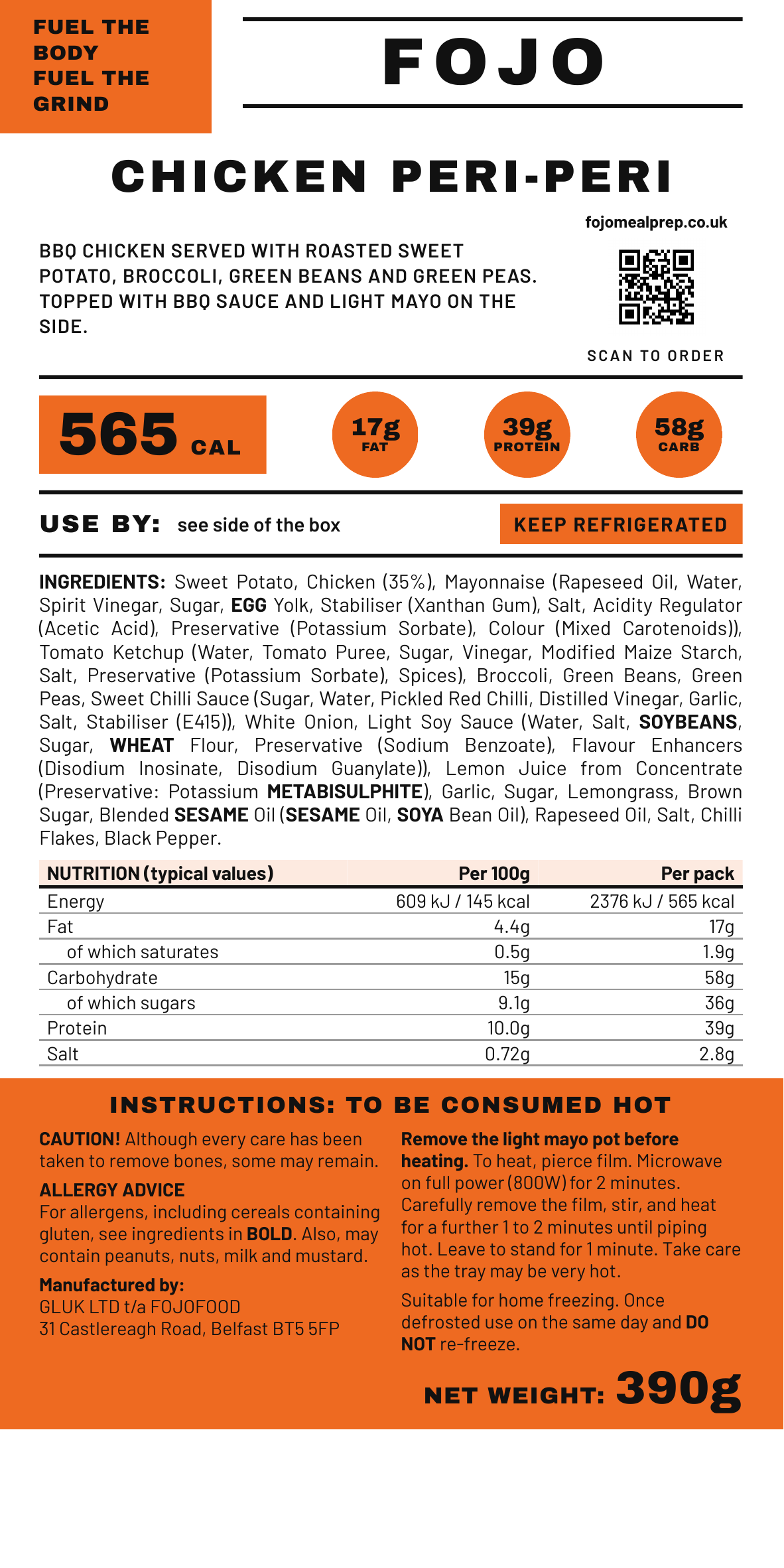 Chicken Peri Peri